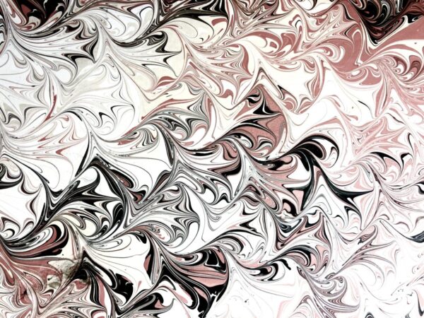 Monday Afternoon Paper Marbling